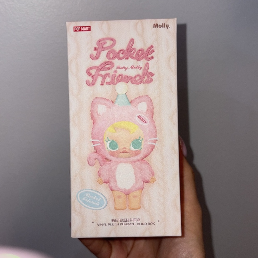 SOLD - POPMART: Baby Molly Keychain Plush